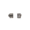 Boucles d'oreilles Boucles d’oreilles or blanc serties de diamants baguettes 58 Facettes
