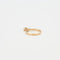 Bague 55 Bague solitaire en or jaune 18 carats sertie d’un diamant 58 Facettes