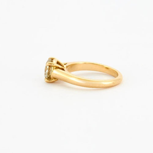 Bague 51 Bague solitaire Or jaune Diamant 58 Facettes