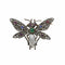 Broche Broche Libellule - Or & Pierres précieuses 58 Facettes 220097R
