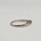Bague 52 Mauboussin - Solitaire or blanc serti diamant marron et diamants naturels 58 Facettes