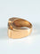 Bague 53 Bague Tank or jaune et Diamant 58 Facettes