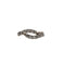 Bague 55.5 Bague or blanc sertie de diamants naturels 58 Facettes