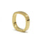 Bague 48 Alliance Or jaune La Carrée - DINH VAN 58 Facettes 250406R