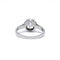 Bague 51 Solitaire or blanc platine et diamant 58 Facettes 210201R