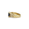 Bague 53 Bague or jaune diamants saphir 58 Facettes 240060R