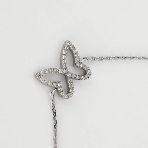 Bracelet Bracelet papillon diamants 58 Facettes