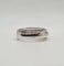 Bague 53.5 Bague or blanc sertie de diamants 58 Facettes