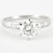 Bague 55 Bague en Or Blanc & diamants 58 Facettes
