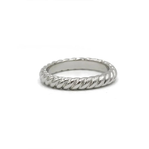 Bague 49 DAVID YURMAN - Bague Cable platine 58 Facettes 240321R