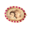 Broche Brosche portrait antique en or jaune 14 carats, rubis et diamants 58 Facettes