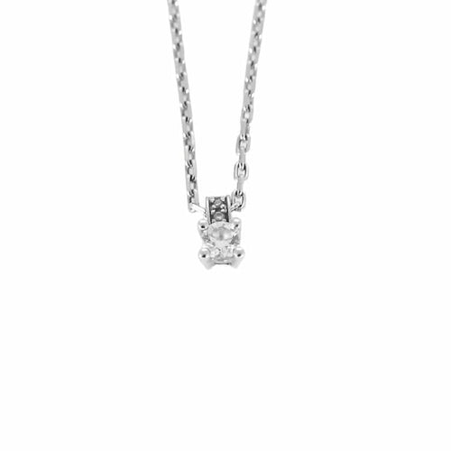 Collier Mauboussin - Collier en or blanc 18K et diamants 58 Facettes 58FC136