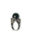 Bague 53 Bague or blanc diamants et perle de Tahiti 58 Facettes