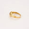 Bague 54 Bague or jaune, rubis et diamants 58 Facettes PER00663