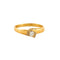 Bague 67 Bague Or jaune diamants 58 Facettes