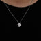 Collier Collier en or blanc diamants 58 Facettes