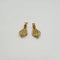 Boucles d'oreilles Boucles d’oreilles or jaune 18 carats en mailles 58 Facettes