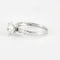 Bague 55 Bague en Or Blanc & diamants 58 Facettes