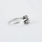 Bague 53 Bague en or blanc & diamants 58 Facettes