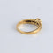Bague 56 Bague Solitaire épaulé, 9 Diamants 58 Facettes FM87