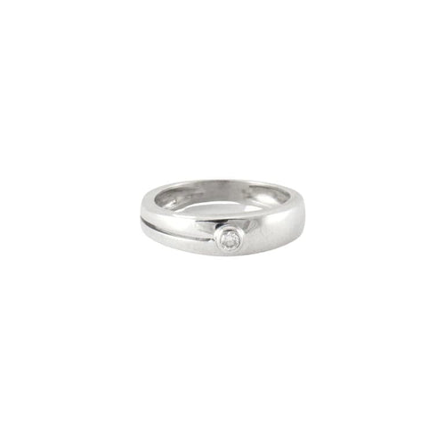 Bague 48 Bague en Or blanc & diamants 58 Facettes