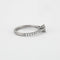 Bague 54 Bague Solitaire Or blanc Diamants 58 Facettes