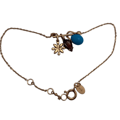 Bracelet Guérin Joaillerie - Bracelet à charms en or jaune 18K 58 Facettes 250190