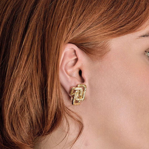 Boucles d'oreilles MAUBOUSSIN VINTAGE - Boucles d'oreilles en or jaune 58 Facettes ROD35202
