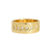 Bague 50 Bague anneau vintage en or jaune 14 carats avec diamants 58 Facettes