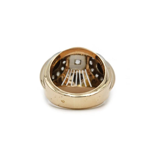 Bague 55 Bague 2 Ors & diamants 58 Facettes 240106R