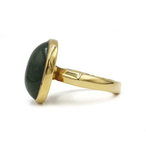 Bague 53 Bague - Or et Aventurine Verte 58 Facettes 210111R