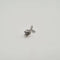 Boucles d'oreilles Boucles d'oreilles fleurs or blanc diamants 58 Facettes