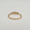 Bague 51 Bague or jaune 18 carats sertie de rubis 58 Facettes