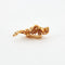 Boucles d'oreilles Clips d’oreilles feuille en or jaune 18k et diamants 58 Facettes