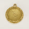 Pendentif Augis - Médaille sentimentale en or jaune, rubis et diamants 58 Facettes SB2222X2