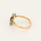 Bague 68 Bague "aigrette" en platine et or rose 58 Facettes 58FC100