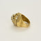 Bague 51 Bague en platine, or jaune et diamants 58 Facettes B250699