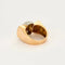 Bague 56.5 Bague Tank or jaune et diamants 58 Facettes 58FC179