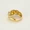 Bague 55 Bague en or jaune bombé 58 Facettes SENS2452X3