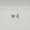 Boucles d'oreilles Boucles d'oreilles fleurs or blanc diamants 58 Facettes