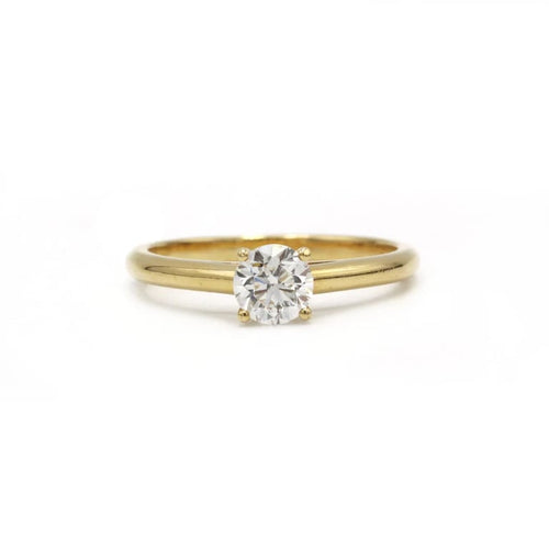 Bague 57 Solitaire - Or et Diamant 0,70 carat 58 Facettes 250262R