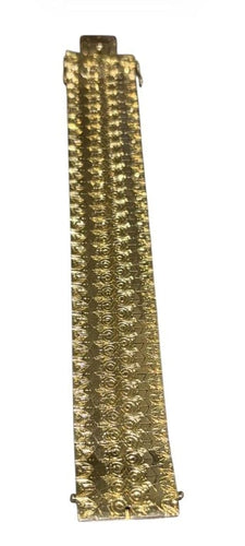 Bracelet Bracelet ceinture vintage or jaune 58 Facettes