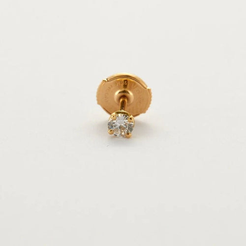 Boucles d'oreilles Boucles d'oreilles or jaune diamant 58 Facettes