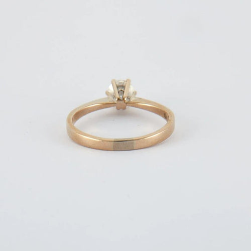 Bague 59 Bague solitaire Diamant 0.58ct 58 Facettes