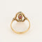 Bague 68 Bague "aigrette" en platine et or rose 58 Facettes SQU3866