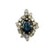 Bague 50 Bague Marquise Or Saphir Diamants 58 Facettes 20400000710/ ch