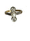Bague 50 Bague Or Jaune Platine Perle Diamants 58 Facettes 5032