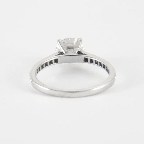 Bague 53 Bague en Or Blanc & diamants 58 Facettes
