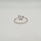 Bague 51.5 Bague papillon or blanc sertie diamants 58 Facettes