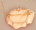 Pendentif Broche/Pendentif fleur Or jaune Corail 58 Facettes C 1485  Ree